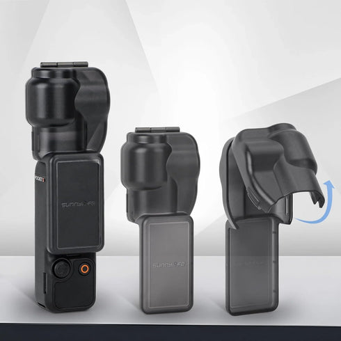 Gimbal Protector for DJI Osmo Pocket 3 Camera, Scratch-Resistant Shell & Lens Cap for Pocket 3
