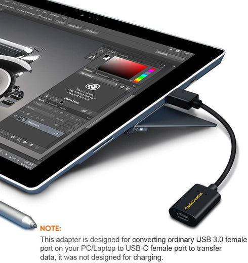 CableCreation USB 3.1 USB C Female to USB Male Adapter, 5Gbps USB to USB C Adapter for Laptops Logitech StreamCam