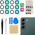 2 Set Back Camera Lens Replacement for Samsung Galaxy S22 and 22+ Plus with Professional Repair Tool Kit and