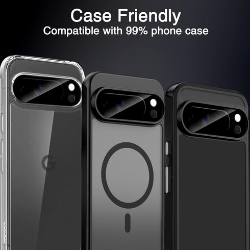 4 Pack 10 9H Wiaocit Tempered Glass Camera Lens Protector for Google Pixel Pro XL, Hardness, Anti-Scratch, Case