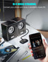 COMSOON Bluetooth Receiver with LCD Screen, Portable 3.5mm AUX Bluetooth 5.0 Adapter for Car, Home Stereo, Wired