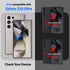 Whitestone DOME GLASS Screen Protector for Galaxy S24 Ultra - 9H Tempered Glass, Easy Installation Kit - 2 Pack