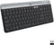 Logitech K585 Multi-Device Slim Wireless Keyboard with Built-in Cradle for Laptop, Tablet, Desktop, Smartphone