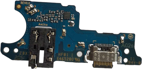 A02s USB Charging Port Dock Connector Flex Cable Replacement for Samsung Galaxy A02s A025 2021 6.5 Inches