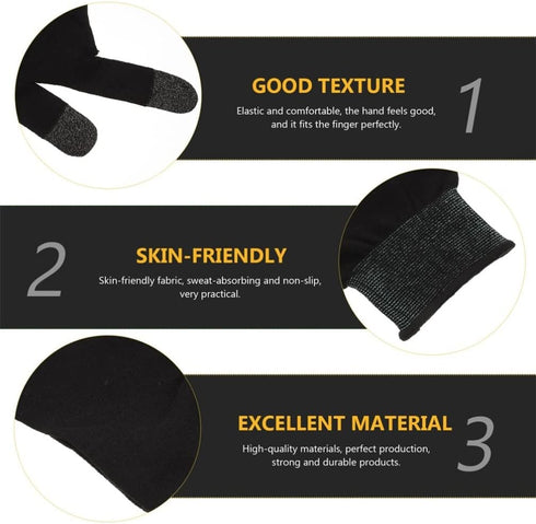 ARTIBETTER Gaming Gloves for Sweaty Hands - Mobile Phone Gaming Gloves, Sweat Resistant Finger Covers