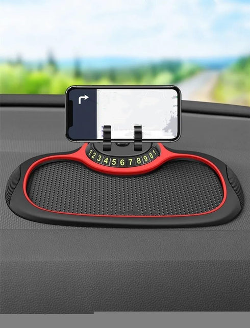 Multifunction Car Anti-Slip Mat Auto Phone Holder, Non-slip Car Dash Mat for Phone Holders, Sticky Grip Phone Mount for