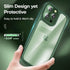 TAURI 3 in 1 Slim Shockproof Case for iPhone 13 Pro Max, Green, Military-Grade Drop Protection, 6.7 inch Lanyard