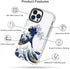 MOSNOVO Case for iPhone 13 Pro Max, Military-Grade Drop Protection, Clear TPU Bumper Phone Cover, Great Wave