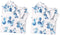 TAKESH DIXII 2 Sets Hair Band Receiving Blanket Newborn boy Clothes Floral Suit