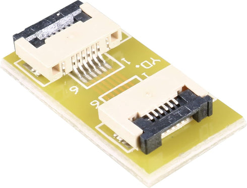 uxcell 0.5mm Pitch 6 Pin to 6 Pin Extension Connector Adapter for FFC FPC Cable, Extend Zip HDD
