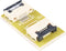 uxcell 0.5mm Pitch 6 Pin to 6 Pin Extension Connector Adapter for FFC FPC Cable, Extend Zip HDD