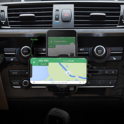 iOttie Easy One Touch Signature CD Slot Mount - Universal Car Phone Holder for iPhone, Google, Samsung, Moto, LG