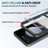 Hongxinyu Crystal Clear Case for Samsung Galaxy Z Flip6 2024, Slim Thin Soft TPU Bumper & Hard PC Back Protective Case