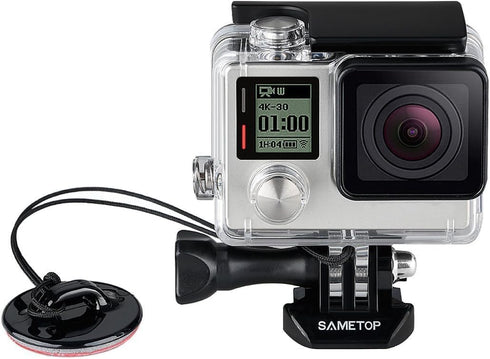 Sametop Adhesive Camera Tethers Safety Leash for Gopro Hero 13-1, DJI Osmo Action Cameras (5 Pack)