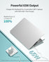 65W USB C Fast Charger Block, GaN PPS Compact Wall Charger for Laptops, Tablets & Phones with USB-C Cable