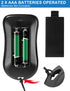 ZHIWHIS Mini Portable FM Radio, Stereo LCD Digital Display Pocket Walkmen Receiver with Earphone, AAA Battery Operated
