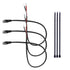 16.5" Radar Detector Hardwire Power Cord Mirror Wire Plug Tap Set (3-Piece