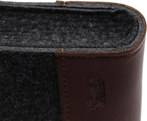 KPREPUBLIC PU Felt Keyboard Carrying Case for Planck 40% 60% 80% 100% GH60 TADA68 87 TKL 104 ANSI (PU Felt Bag for 80%