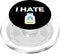 I Hate Mayonnaise Shirt I Hate Mayo Anti Mayo I Hate Mayonnaise Funny Mayo Haters PopSockets MagSafe PopGrip for iPhone