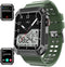 Njord Gear Military Smart Watches for Men, Bluetooth Call, 5ATM Waterproof, Fitness Tracker, Heart Rate Monitor