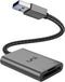 uni SD Card Reader, High-Speed USB 3.0 to Micro SD Card Adapter for Various Memory Cards