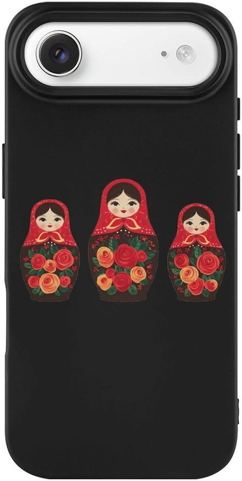 Generic Russian Nesting Dolls Funny Case Compatible with iPhone 17 17 Air 17