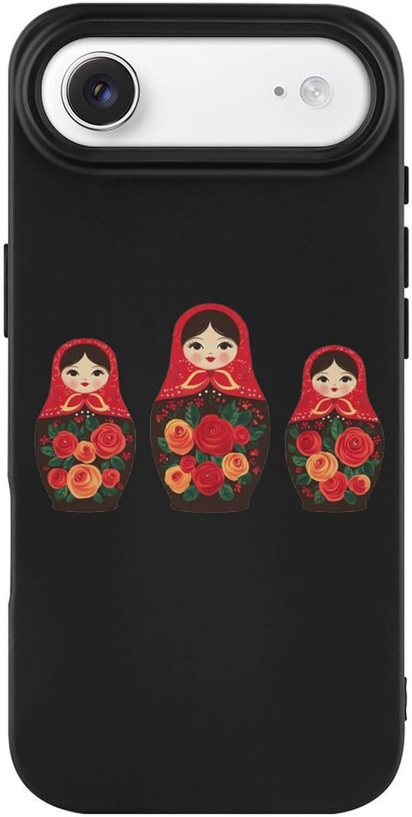 Generic Russian Nesting Dolls Funny Case Compatible with iPhone 17 17 Air 17
