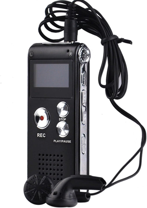 2015 4G 4GB 650HR MP3 Cred-Deal Steel New Digital Audio Voice Recorder Dictaphone Player FM
