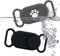 2pcs Dog Collar Holder for Galaxy Smarttag2, Silicone Pet Collar Case Cover, Cute Claw Style Waterproof Protective Case