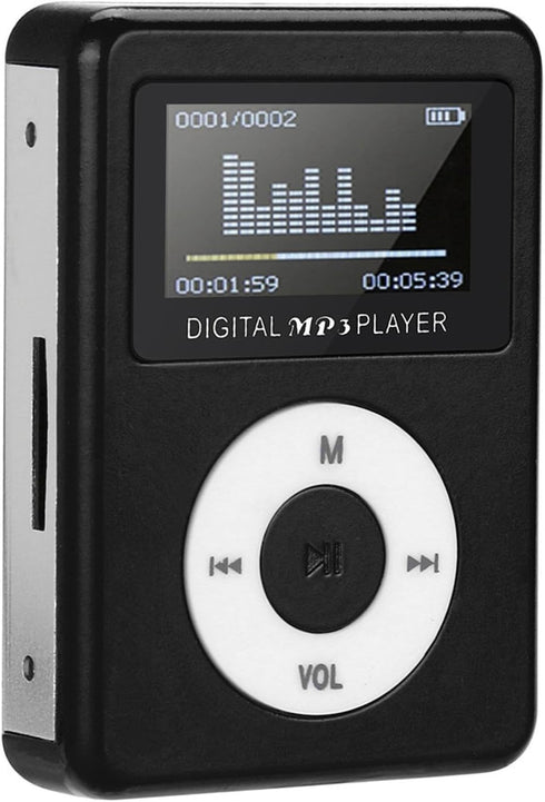 Generic Mp3 Mp3 32gb Commuting Portable Players with USB Cable, Mini Player with Memory SD Card, Digital Music Player