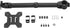 WALI (001ARM), Single Monitor Arm, Fully Adjustable Pole Mount Bracket for Monitor Mounting System Black