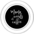 Mama Needs Coffee Lover Mom PopSockets MagSafe PopGrip for iPhone, Mothers Day Christmas Birthdays
