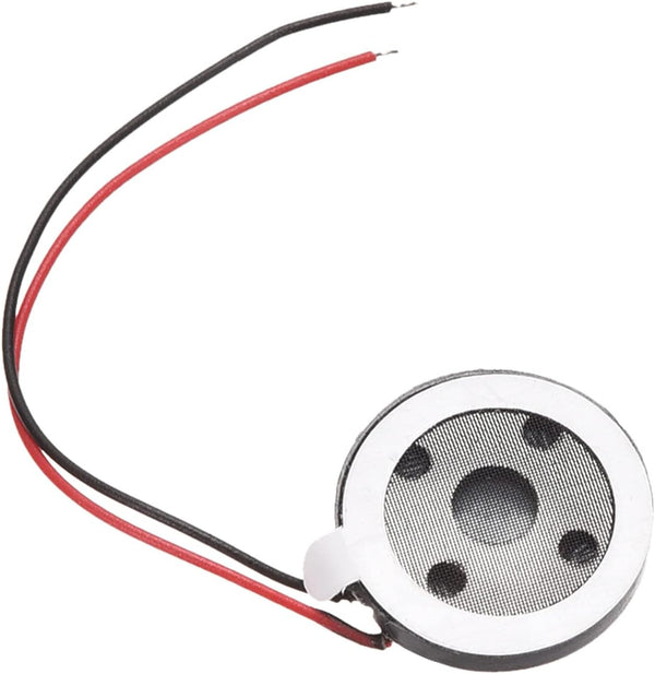 DMiotech Mini DIY Magnetic Speaker, 1W 8 Ohm 15mm Diameter Internal Replacement Loudspeaker with Wire (Black)