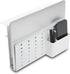 GAROOD Laptop Side Storage Vertical Stand Under Desk top Storage Clamp On Desktop Shelf Hanging Desk Organizer Computer