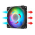 Vetroo SA-140 Black 140mm Addressable RGB & PWM Computer Cooling Fans with Controller Low Noise High Performance