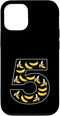5th Birthday 5 Year Old Banana Boys Girls Fruit Case for iPhone 12/12 Pro