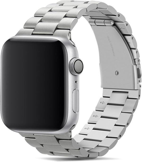 Tasikar Band Compatible with Apple Watch Band 49mm 46mm 45mm 44mm 42mm, Premium Stainless Steel Metal Replacement