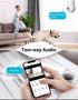 LaView 4MP Bulb Security Camera, 2.4GHz, 360° 2K Wireless Outdoor Indoor with Motion Detection and Audible Alarm