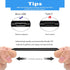5FT USB Charging Cable for Bushnell Wingman GPS, Neo Ghost, Phantom & Treblab FX100 HD7 X5 XR700 XR500 N8 (Black)