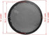 Unifizz 4pcs 8'' Plastic Audio Speaker Cover Mesh Subwoofer Grill Horn Guard Decorative Circle Grille Protector Black for Auto Car