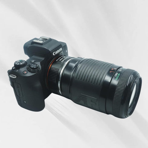 EF-EOS M Lens Adapter Lens Manual Focus Converter Ring Compatible for Canon EF/EF-S Lens and Canon EOS-M (EF-M Mount) Camera EOS M, M2, M3, M5, M6, M10, M50, M100, M200, M50 II, M6 II
