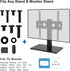 Suptek Universal TV Installation Hardware Kit with M4 M5 M6 M8 Screws and Spacers for TVs Up to 80"/204cm YF-UVSP
