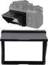 3.2 Inch Bewinner LCD Screen Hood, ABS Flocking Universal Foldable Sun Shade Cover for Camera LCD Display, Anti Glare