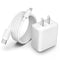 iPhone Fast Charger Cable, 20W PD USB C Wall Charger Type C Power Adapter, Compatible with iPhone 14/13/12/11