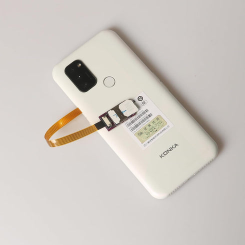 PinQiongZhe Cell Phone SIM Card Insertion Slot Extension Cable - CPE Wireless Router Nano to Mini SIM Card Expansion