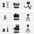 Cellphone Tripod, Mini Tripod Holder, Portable Travel Camera Mobile Phone Mount, Flexible Octopus Tripod Stand for