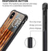 TnXee Betsy Ross 13 Star Wooden American Flag Case for iPhone Xs - Unique 1776 Design, Perfect Gift for Men & Women.