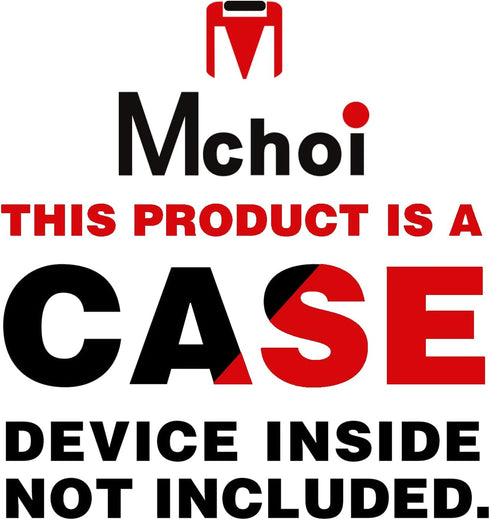 Mchoi Hard Carrying Case for Carson MicroFlip 100x-250x LED & UV Lighted Pocket Microscope, Shockproof Travel Case Only