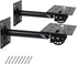 Heavy Duty Speaker Mounts Support up to 80lb, Adjustable Swivel & Tilt Wall, Ceiling, or Shelf Mount, 2 Packs Black