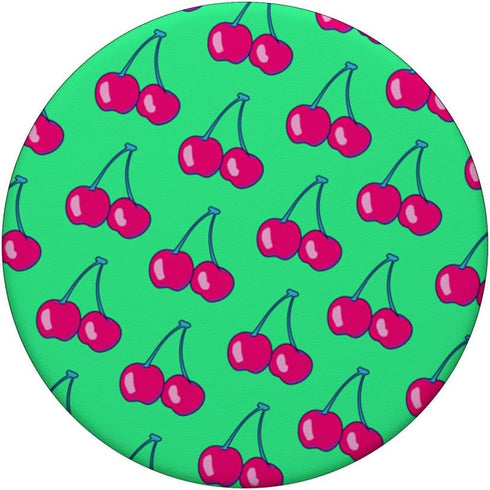 Gothic Punk Cherry Cute Cherries Fruit Aesthetic PopSockets Standard PopGrip